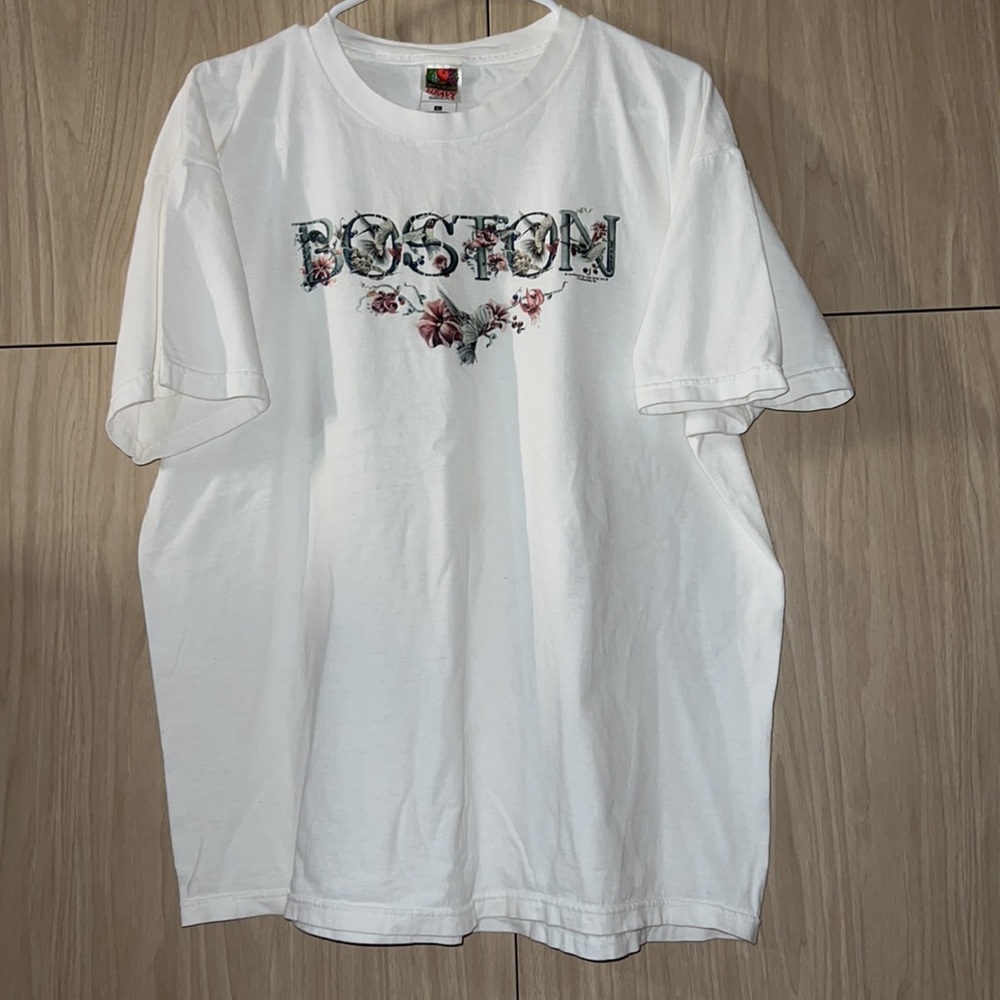 Vintage Floral Boston T-shirt - Picture 4 of 4